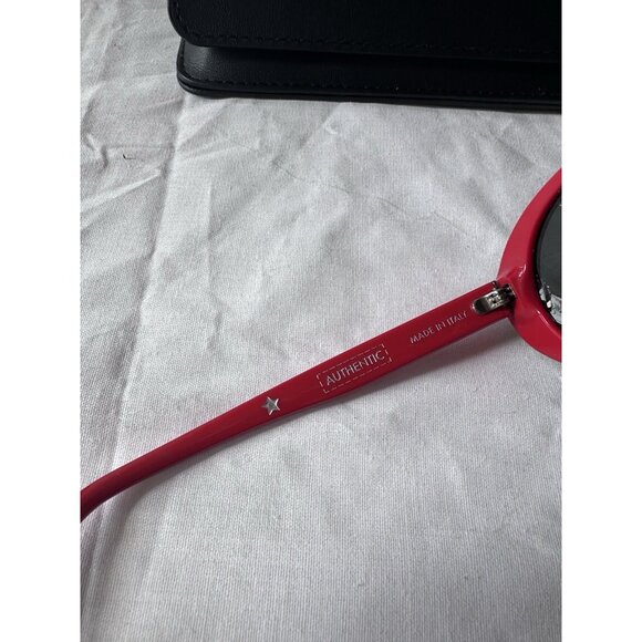 Dolce & Gabbana Oval Sunglasses Red Re-Edition - Picture 7 of 8